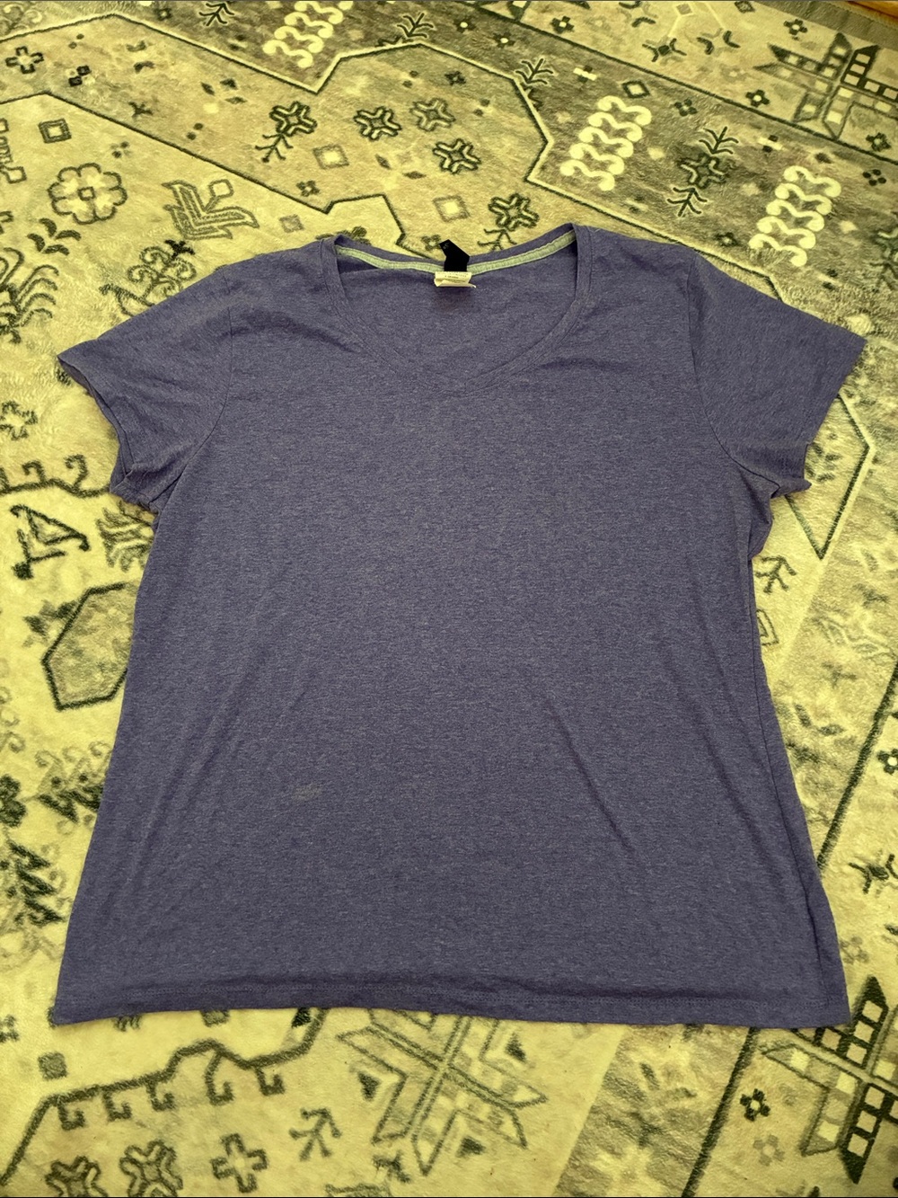 Classic V-Neck Women's Tee - Purple